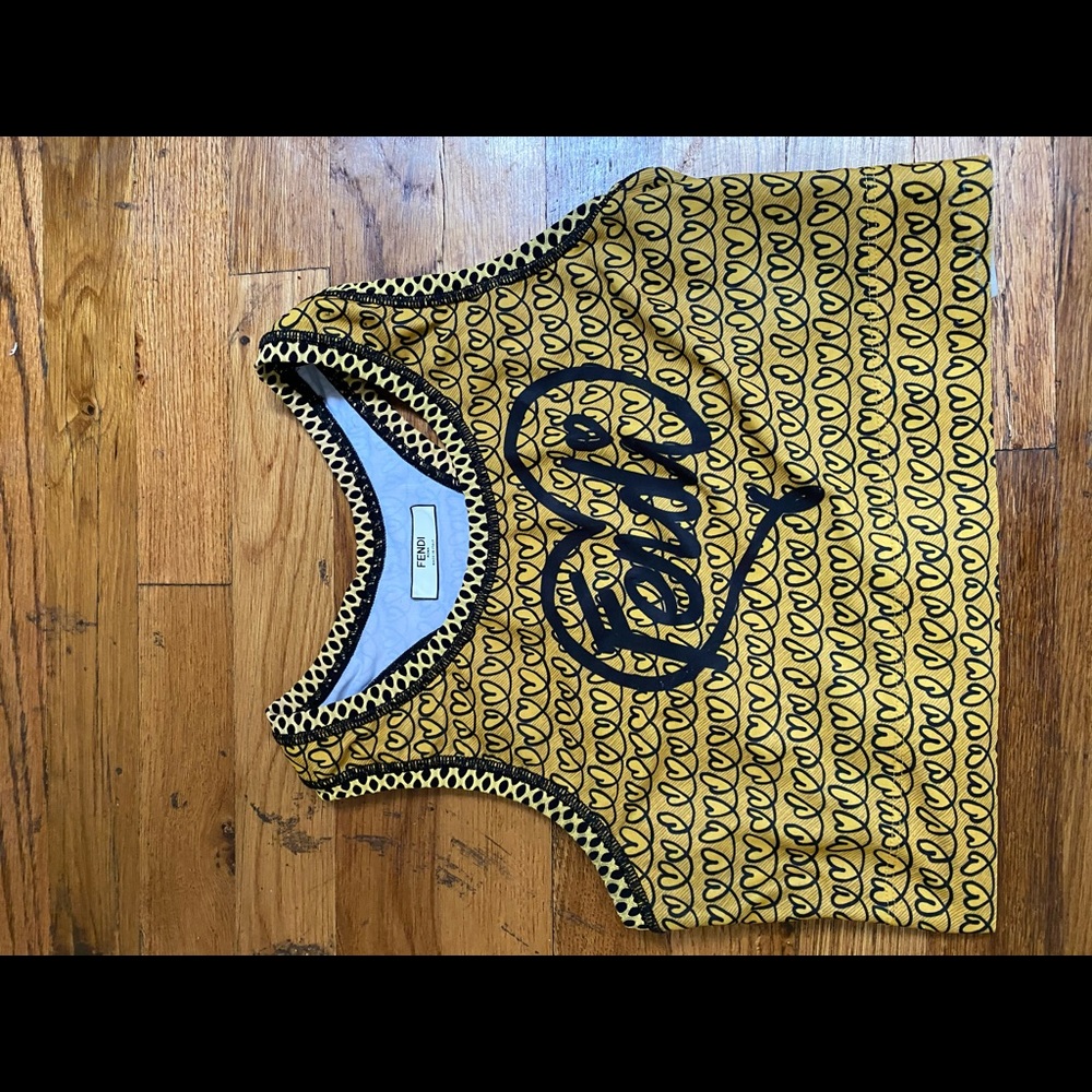 Authentic fendi sports bra